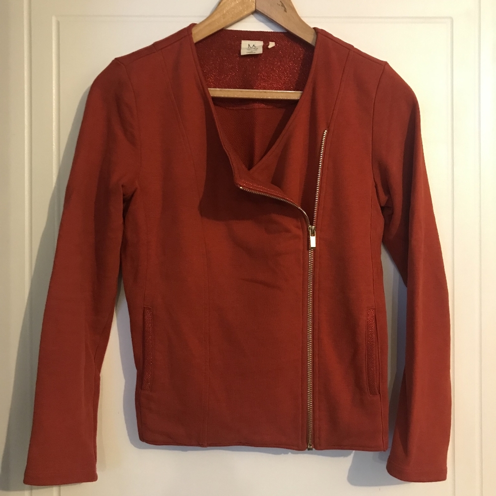 Orange jacket